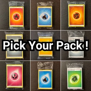 Pokemon 45 Energy Cards SEALED From Elite Trainer Box ETB - Pick Your Pack ! - Picture 1 of 13