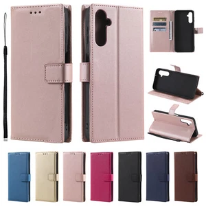 For Samsung A53 A33 A23 A13 A14 A24 A34 A54 Wallet Flip Leather Phone Case Cover - Picture 1 of 32