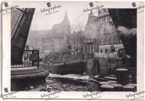 orginal Foto Ostpreußen Königsberg Schmiedebrücke Schloß 1930er Jahre - Bild 1 von 2