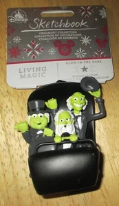 Disney Store Sketchbook The Haunted Mansion Hitchhiking Ghosts GID Ornament -NEW - Picture 1 of 2
