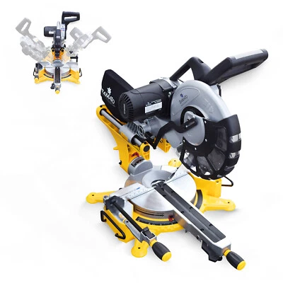 BAMATO Kappsäge Gehrungssäge KP-350PRO mit Sanftanlauf Laser Licht Zugsäge Säge - Bild 1 von 4