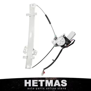 Front Left Power Window Regulator w/ Motor 4-Pins For Honda Civic 01-05 741-742 - Picture 1 of 8