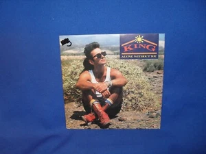 KING ALONE WITHOUT YOU - AUSTRALIAN 7"RECORD P/S - Picture 1 of 3