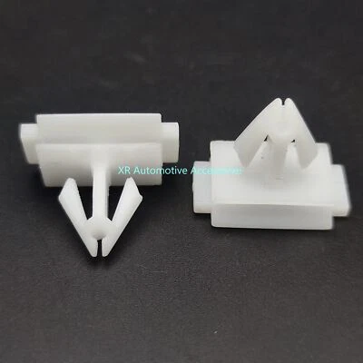 10 clips de sujeción de moldura de apertura de rueda acampanada para guardabarros de auto GM Sierra GMC Foto 1 de 4