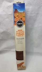 NEW Thrive 35.5"x17.5" Desert Themed Reversible Habitat Carpet - Picture 1 of 4