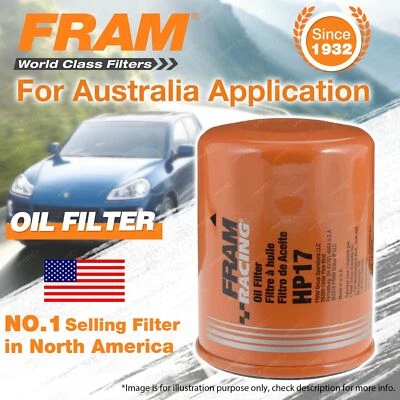 Fram Racing Oil Filter for Peugeot 4007 4008 4Cyl Petrol Turbo Diesel Ref Z411 - image 1 of 2