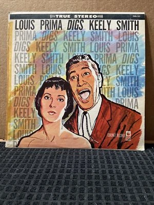 Louis Prima Digs Keely Smith-Coronet-CXS 121-Stereo-1960- Ultrasonic Cleaned/VG+ - Image 1 of 4