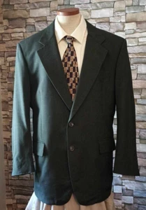 Jos A Bank Business Express 2 button Suit with Pleated/Cuffed Pants Sz 43R 34/28 - Picture 1 of 14