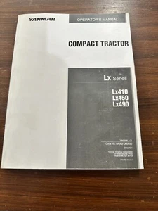 Yanmar Lx410 Lx450 Lx490 Kompakttraktor Werkstatt Service Reparatur Bedienungsanleitung - Bild 1 von 1
