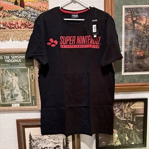 NWT Super Nintendo Entertainment System Gaming Shirt Size Large - Picture 1 of 5