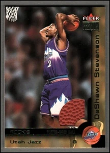 2000-01 Fleer Premium Rookie Game Balls #220 DeShawn Stevenson Ball relic casi nuevo-como nuevo - Imagen 1 de 1