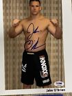 Jake O'Brien Signed Photo 8x10 PSA Sticker Autograph MMA UFC Fighter