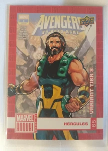 2020/21 Upper Deck Marvel Annual Variant TIER 3 Card #65....HERCULES - Bild 1 von 2