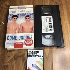 VHS Movie Tape Come Undone 2001 Picture This Home Video - Tested - Blockbuster