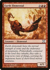 MTG Earth Elemental (X) [Tenth Edition] [Near Mint]