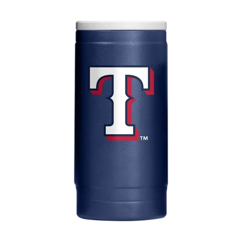 Texas Rangers 12oz. Flipside Powdercoat Slim Can Cooler Cover