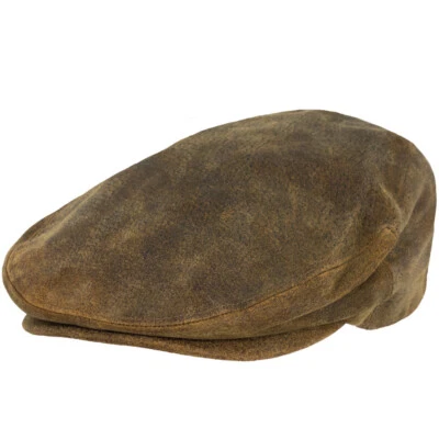 Gorra exterior cálida marrón cuero Ascot Outback Trading para hombre (14834-BRN) - Tallas Foto 1 de 4