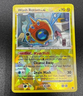 Wash Rotom RT5 Rising Rivals -  2009 Reverse Holo Rare - Pokemon TCG - Image 1 of 4