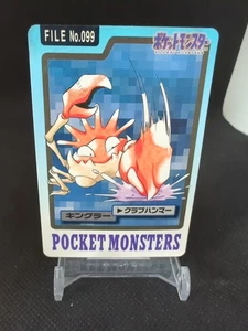 1997 Pocket Monsters Pokemon Carddass #099 Kingler - Picture 1 of 2