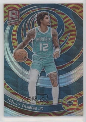 2022-23 Panini Spectra Asia Red & Yellow Prizm /75 Kelly Oubre Jr #42 - Image 1 of 2