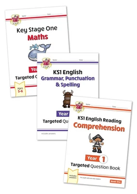 Year 1 Maths & English Targeted Practice Workbook for age 5 to 6 KS1 - Image 1 of 4