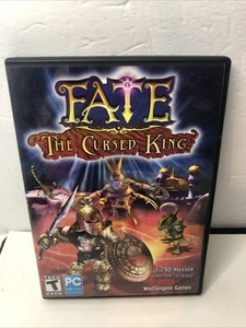 Fate The Cursed King Video Game Pc Windows DISC ONLY NO MANUAL Wildtangent 2011 - Picture 1 of 7