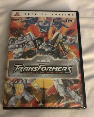 Transformers Robots in Disguise Vol 4 DVD Italian Special Edition NEW - Image 1 of 3