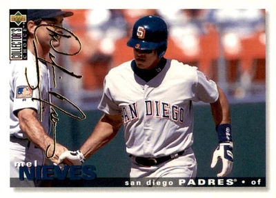 1995 Collector's Choice #356 Melvin Nieves Gold Signature - Image 1 of 2