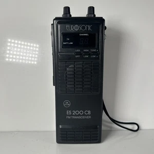 EUROSONIC ES 200 LCD FM TRANSCEIVER CB RADIO GENERALLY UNTESTED - Picture 1 of 10