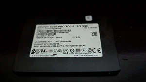 Micron 5300 PRO TCG-E MTFDDAK7T6TDS-1AW16ABYY 2.5" SSD - Afbeelding 1 van 3