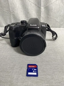 Kodak EasyShare Z981 14.0MP Digital Camera - Black w/ 8GB SD Card Tested - Picture 1 of 7