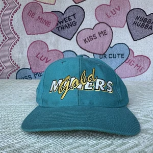 Vtg 90s Sacramento Gold Miners CFL SnapBack Hat Sportcap Supreme - Picture 1 of 7