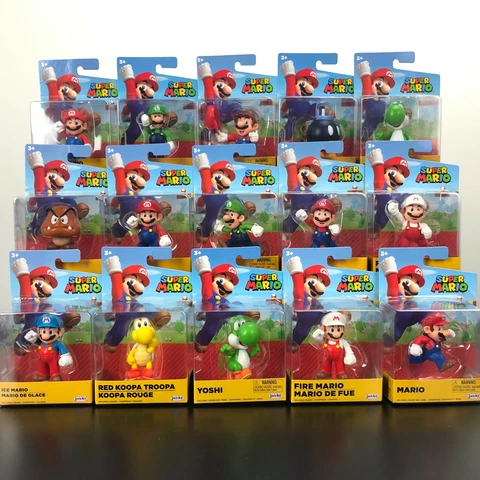 Super Mario Action figure 2.5" Nintendo Jakks Pacific (70 to choose from) - NEW Cover