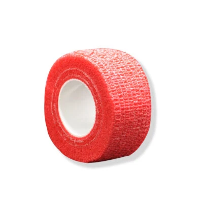 1 Rolle MC24 Fingertape Kohäsiv Fingerverband Fingerpflaster selbsthaftend, rot - Bild 1 von 4