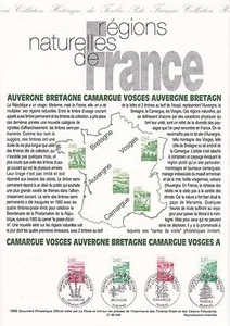 Document Philatélique 1er Jour : 46 1995 - Régions naturelles de France - Imagen 1 de 1