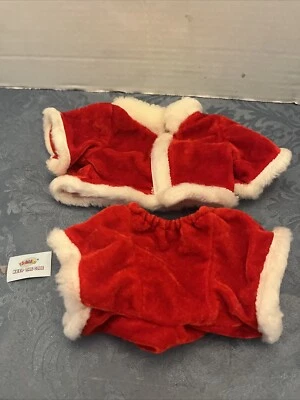 Webkinz Christmas Santa Claus Suit Outfit NO SANTA HAT **READ DESCRIP** has code - Image 1 of 4