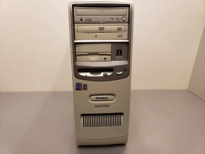 Vintage Micron Millennia Tower PC Intel P4 2.53GHz 2GB 80GB Asus P4PE SCSI Gbit - Picture 1 of 17