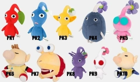 Pikmin Plush Doll Toy Nintendo Tokyo All Characters  Olimer Louie Cover