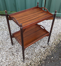 Georgian Style Mahogany Two Tier Trolley By Robin and Mary Ellis