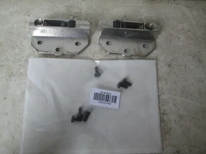 Campana convertible BMW E46 M3 tapa blanda cierre delantero pestillos placas base - Imagen 1 de 4