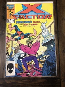 X-Factor #12 Boom-Booms Back Marvel Comics Group January 1987 VF - Picture 1 of 5