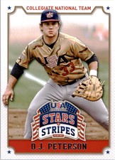 2015 USA Baseball Stars and Stripes Base & Insert Singles (PIck Your Cards)