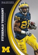 2015 Panini Michigan Collegiate Carte Collezionabili, (Argento) #15 Fitzgerald