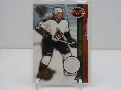 JYRKI LUMME 2000-01 PACIFIC TITANIUM GAME-WORN JERESY PATCH #377/535! CANADIENS! - Image 1 of 2