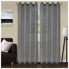 Superior Lotus Jacquard Curtains, Floral Damask Window Accent, Perfect for Fa...
