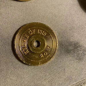 Iris Rocks The 45 2017 Record Cut-out mardi gras doubloon nola - Picture 1 of 2