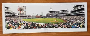 PHILADELPHIA PHILLIES FIRST PITCH CITIZENS BANK PARK~2004~Never Framed Poster - Picture 1 of 7