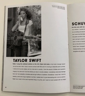 TAYLOR SWIFT OLIVIA WILDE A&F Abercrombie & Fitch Magazine 2004 Rising Stars - Image 1 of 4