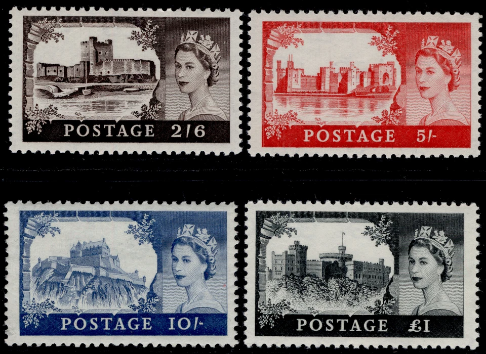 GB QEII SG595-598, COMPLETE SET DE LA RUE, NH MINT. Cat £195. - Image 1 of 1