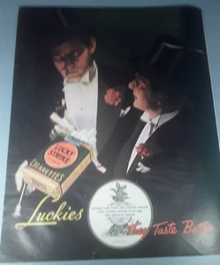 Original 1935 Lucky Strike Zigarettenzeitschrift Anzeige - Bild 1 von 1